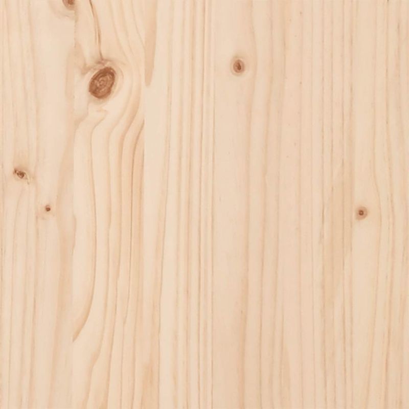 Casa si Gradina - Mobilier - Paturi si accesorii - Paturi - Pat cu biblioteca fara saltea, 150x200 cm, lemn masiv de pin - Infinity.ro