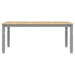 Casa si Gradina - Mobilier - Seturi de mobilier - Seturi mese si scaune - Set de sufragerie din 3 piese Panama din lemn masiv de pin gri - Infinity.ro