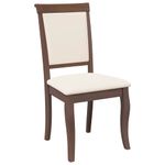 Casa si Gradina - Mobilier - Scaune si fotolii - Scaune - Scaune sufragerie cu perne 2 buc. cauciuc din lemn masiv maro - Infinity.ro