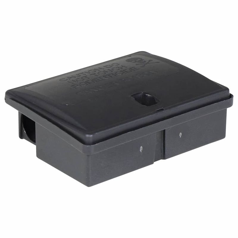 Casa si Gradina - Gradinarit si plante - Intretinere gradina - Articole daunatori gradina - Capcane pentru soareci 20 buc Negru 13x10x4 cm - Infinity.ro