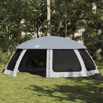 Sport si Outdoor - Camping - Corturi camping - Cort piscina cu pereti detasabili pentru acoperis si plasa, gri - Infinity.ro