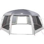 Sport si Outdoor - Camping - Corturi camping - Cort piscina cu pereti detasabili pentru acoperis si plasa, gri - Infinity.ro