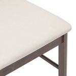 Casa si Gradina - Mobilier - Scaune si fotolii - Scaune - Scaune sufragerie cu perne 2 buc. cauciuc din lemn masiv maro - Infinity.ro