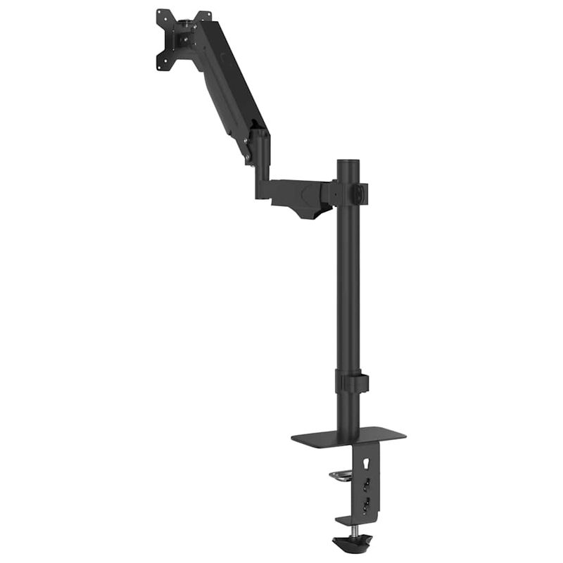 PC, gaming si accesorii - Desktop PC & monitoare - Accesorii monitoare - Brat unic de monitor ecran de max 27 inci arc cu gaz 10 kg - Infinity.ro