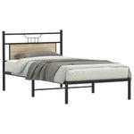 Casa si Gradina - Mobilier - Paturi si accesorii - Paturi - Cadru pat fara saltea, stejar sonoma 100x190 cm lemn prelucrat - Infinity.ro