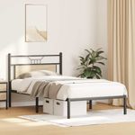 Casa si Gradina - Mobilier - Paturi si accesorii - Paturi - Cadru pat fara saltea, stejar sonoma 100x190 cm lemn prelucrat - Infinity.ro