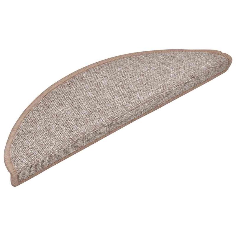 Casa si Gradina - Textile si covoare - Covoare - Covoare casa - Covorase scara 20 buc maro deschis 56x17x3 cm - Infinity.ro