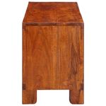 Casa si Gradina - Mobilier - Dulapuri si sifoniere - Dulapuri - Dulap TV multicolor 110x30x40 din lemn masiv de salcam - Infinity.ro