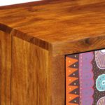 Casa si Gradina - Mobilier - Comode si corpuri - Comode - Bufeta multicolor 50x35x60 din lemn masiv de salcam - Infinity.ro