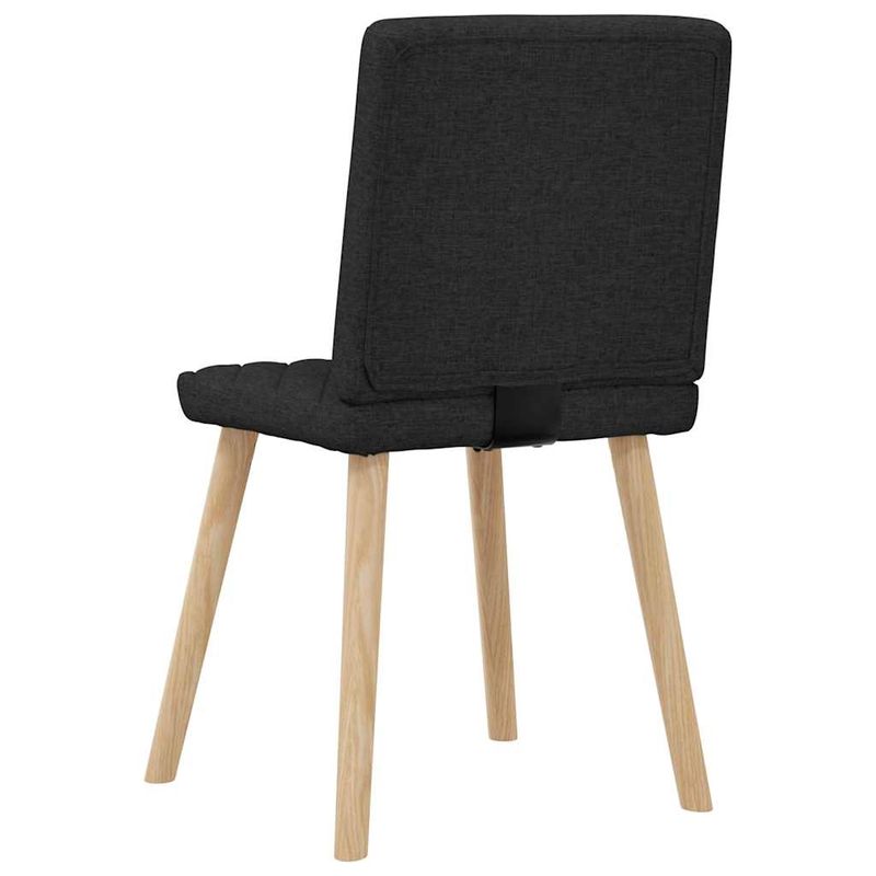 Casa si Gradina - Mobilier - Scaune si fotolii - Scaune - Scaune de sufragerie 6 buc. negru material textil - Infinity.ro