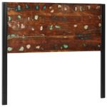 Casa si Gradina - Mobilier - Paturi si accesorii - Accesorii paturi - Tablie de pat 120 cm lemn masiv recuperat si fier - Infinity.ro