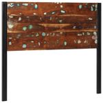 Casa si Gradina - Mobilier - Paturi si accesorii - Accesorii paturi - Tablie de pat 120 cm lemn masiv recuperat si fier - Infinity.ro