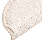Casa si Gradina - Textile si covoare - Covoare - Covoare casa - Covorase scara 30 buc alb 56x17x3 cm - Infinity.ro