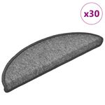 Casa si Gradina - Textile si covoare - Covoare - Covoare casa - Covorase scara 30 buc gri inchis 56x17x3 cm - Infinity.ro