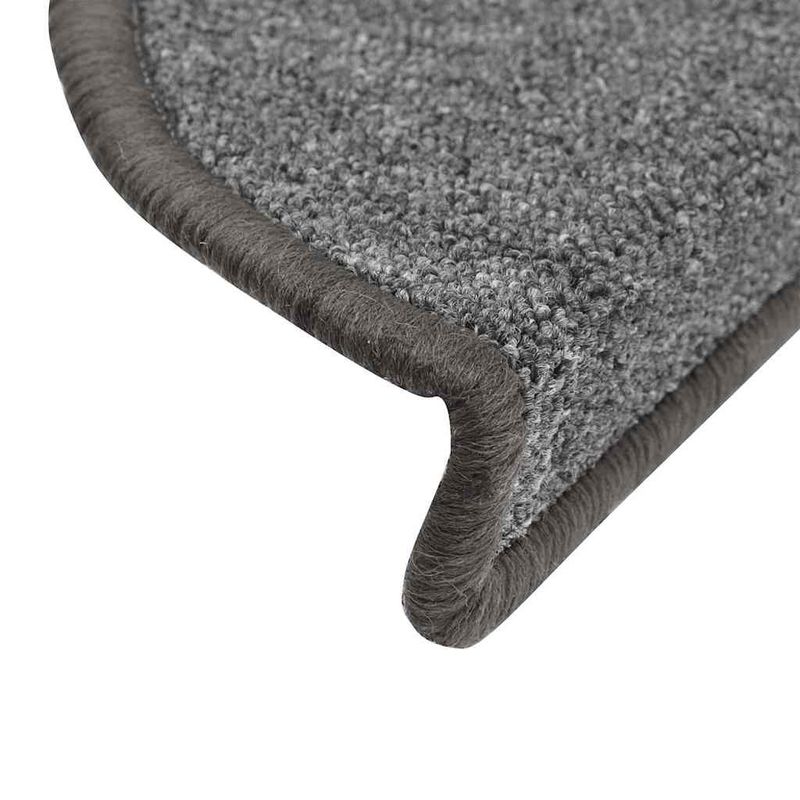 Casa si Gradina - Textile si covoare - Covoare - Covoare casa - Covorase scara 30 buc gri inchis 56x17x3 cm - Infinity.ro