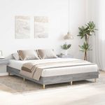 Casa si Gradina - Mobilier - Paturi si accesorii - Paturi - Cadru de pat fara saltea Gri Sonoma 150x200 cm Lemn prelucrat - Infinity.ro