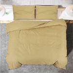 Casa si Gradina - Textile si covoare - Lenjerii de pat - Seturi de lenjerie - Set cu husa de pilota, gri taupe, 260x220 cm, microfibra - Infinity.ro