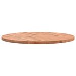 Casa si Gradina - Mobilier - Feronerie si accesorii mobila - Blat de masa rotund, diametru 70x2,5 cm, lemn masiv de fag, maro - Infinity.ro