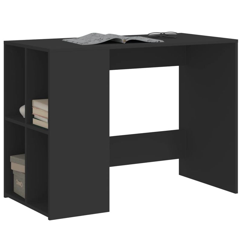 Casa si Gradina - Mobilier - Mese si birouri - Birouri - Birou, negru, 102x50x75 cm, lemn prelucrat - Infinity.ro