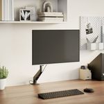 PC, gaming si accesorii - Desktop PC & monitoare - Accesorii monitoare - Brat unic de monitor ecran de max 27 inci cu arc de gaz 10 kg - Infinity.ro