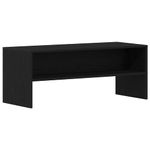 Casa si Gradina - Mobilier - Comode si corpuri - Comode - Dulap TV Stejar Negru 100x40x40 cm Lemn prelucrat - Infinity.ro