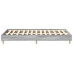 Casa si Gradina - Mobilier - Paturi si accesorii - Paturi - Cadru de pat fara saltea Gri Sonoma 140x190 cm lemn prelucrat - Infinity.ro