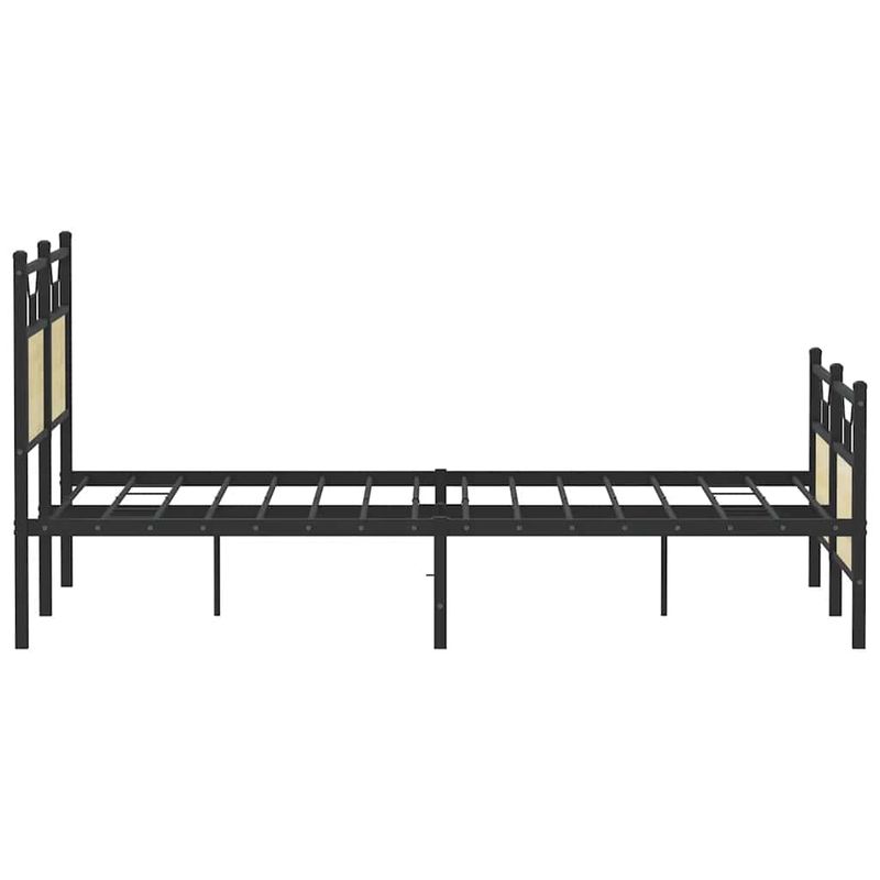 Casa si Gradina - Mobilier - Paturi si accesorii - Paturi - Cadru pat fara saltea stejar sonoma 140x200 cm lemn prelucrat - Infinity.ro