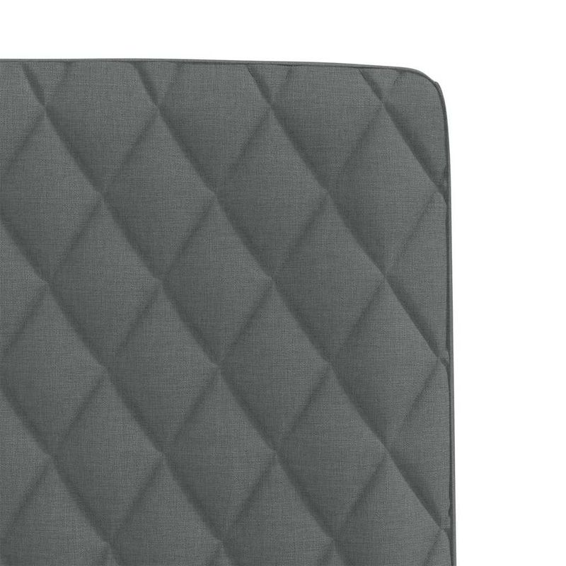 Casa si Gradina - Mobilier - Scaune si fotolii - Scaune - Scaune de bucatarie pivotante, 4 buc., gri inchis, textil - Infinity.ro