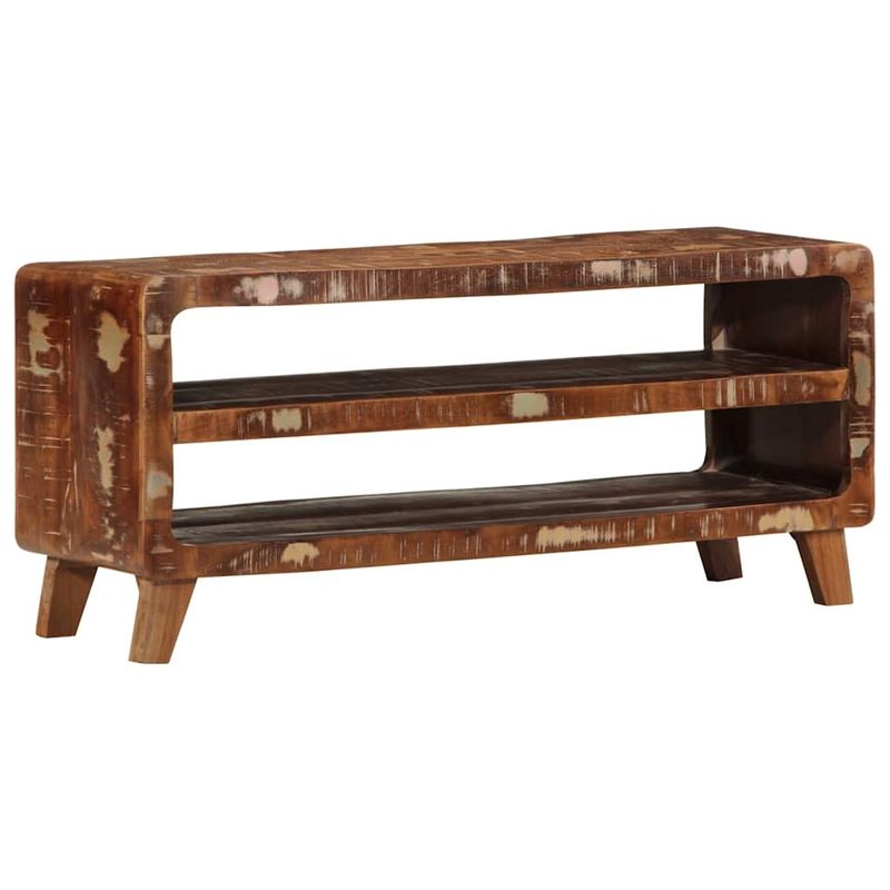 Casa si Gradina - Mobilier - Dulapuri si sifoniere - Dulapuri - Dulap TV 105x46x32 cm lemn masiv recuperat - Infinity.ro