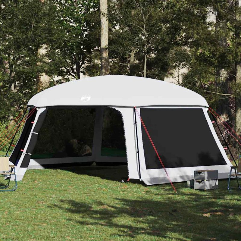 Sport si Outdoor - Camping - Corturi camping - Cort de piscina cu pereti detasabili si plasa gri 670x590 cm - Infinity.ro