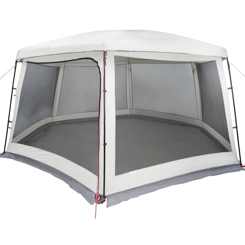 Sport si Outdoor - Camping - Corturi camping - Cort de piscina cu pereti detasabili si plasa gri 670x590 cm - Infinity.ro