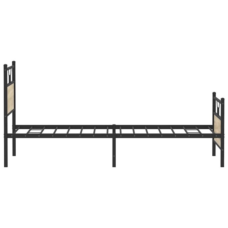 Casa si Gradina - Mobilier - Paturi si accesorii - Paturi - Cadru pat fara saltea stejar sonoma 100x200 cm lemn prelucrat - Infinity.ro
