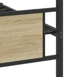 Casa si Gradina - Mobilier - Paturi si accesorii - Paturi - Cadru pat fara saltea stejar sonoma 100x200 cm lemn prelucrat - Infinity.ro