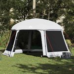 Sport si Outdoor - Camping - Corturi camping - Cort de piscina cu pereti detasabili, gri 512x458 cm - Infinity.ro