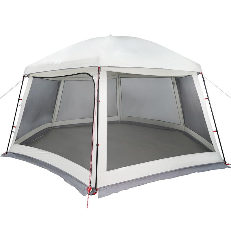 Sport si Outdoor - Camping - Corturi camping - Cort de piscina cu pereti detasabili, gri 512x458 cm - Infinity.ro