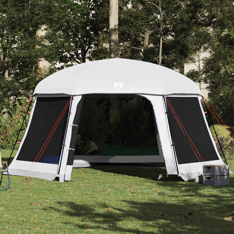 Sport si Outdoor - Camping - Corturi camping - Cort de piscina cu pereti detasabili, gri 512x458 cm - Infinity.ro