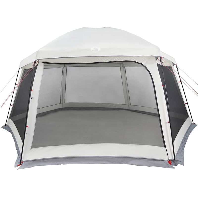 Sport si Outdoor - Camping - Corturi camping - Cort de piscina cu pereti detasabili, gri 512x458 cm - Infinity.ro