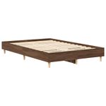 Casa si Gradina - Mobilier - Paturi si accesorii - Paturi - Cadru pat fara saltea Stejar maro 120x190 cm Lemn prelucrat - Infinity.ro