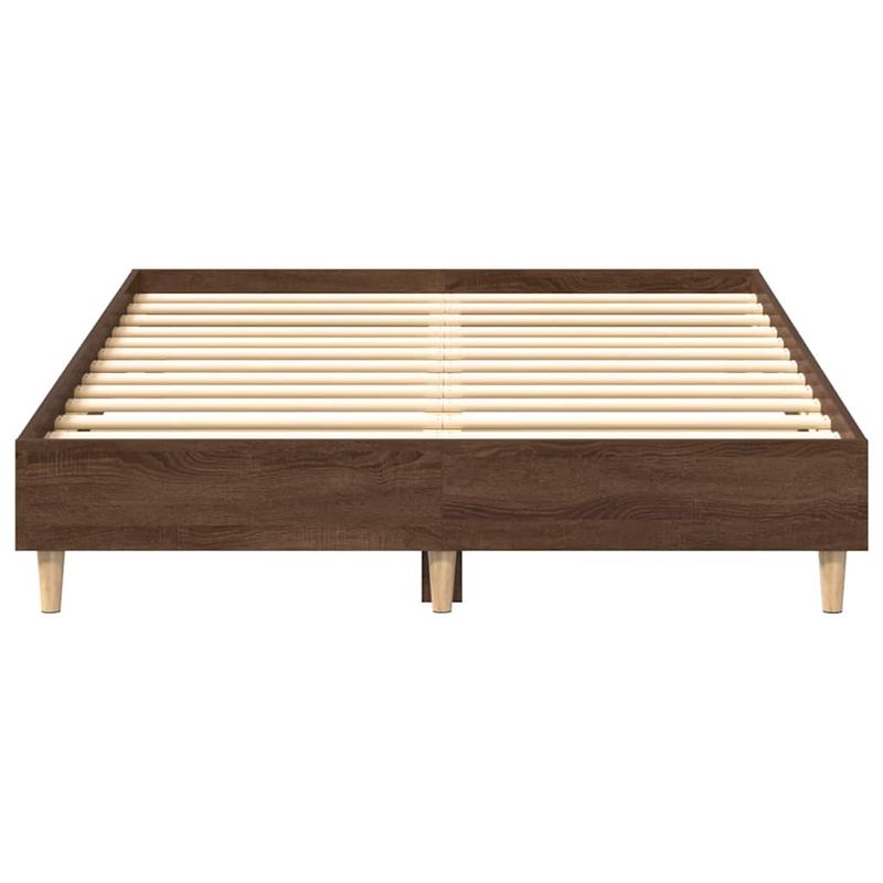 Casa si Gradina - Mobilier - Paturi si accesorii - Paturi - Cadru pat fara saltea Stejar maro 120x190 cm Lemn prelucrat - Infinity.ro