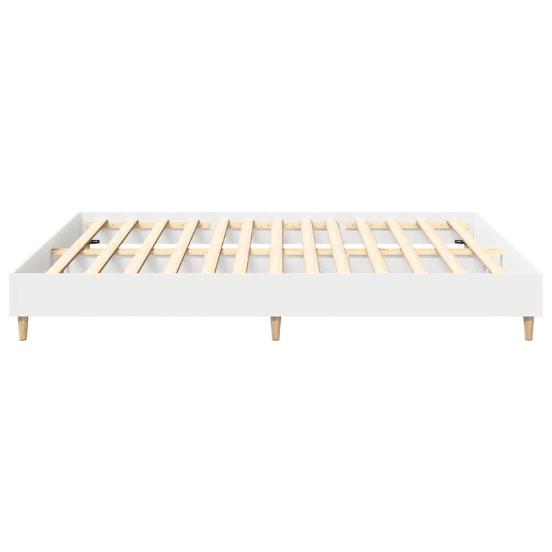Casa si Gradina - Mobilier - Paturi si accesorii - Paturi - Cadru de pat fara saltea, alb, 180x200 cm, lemn de prelucrare - Infinity.ro