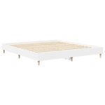 Casa si Gradina - Mobilier - Paturi si accesorii - Paturi - Cadru de pat fara saltea, alb, 180x200 cm, lemn de prelucrare - Infinity.ro