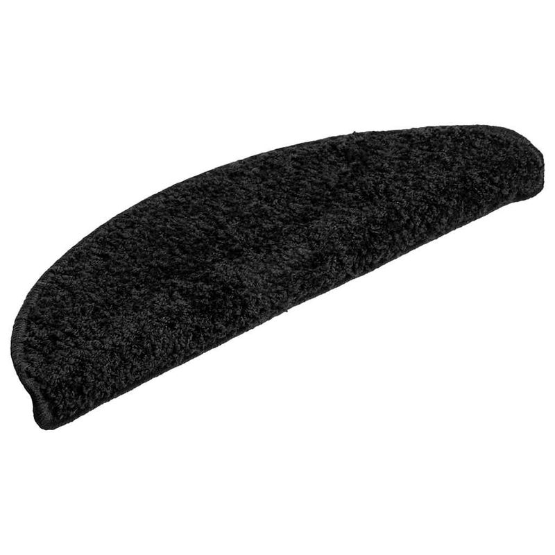 Casa si Gradina - Textile si covoare - Covoare - Covoare casa - Covorase scara 30 buc Negru 56x17x3 cm - Infinity.ro