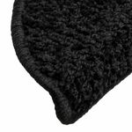 Casa si Gradina - Textile si covoare - Covoare - Covoare casa - Covorase scara 30 buc Negru 56x17x3 cm - Infinity.ro