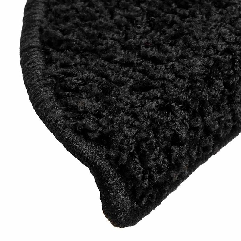 Casa si Gradina - Textile si covoare - Covoare - Covoare casa - Covorase scara 30 buc Negru 56x17x3 cm - Infinity.ro