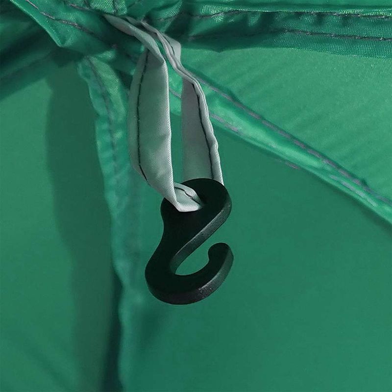 Sport si Outdoor - Camping - Corturi camping - Cort piscina cu pereti detasabili cu acoperis și plasa Verde mare, mărime 612x612 cm - Infinity.ro