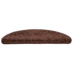 Casa si Gradina - Textile si covoare - Covoare - Covoare casa - Covorase scara 20 buc maro 56x17x3 cm - Infinity.ro