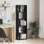 Casa si Gradina - Mobilier - Biblioteci si rafturi - Biblioteci - Dulap cu carti/Separator de camera Stejar negru Lemn prelucrat - Infinity.ro
