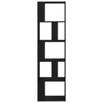 Casa si Gradina - Mobilier - Biblioteci si rafturi - Biblioteci - Dulap cu carti/Separator de camera Stejar negru Lemn prelucrat - Infinity.ro