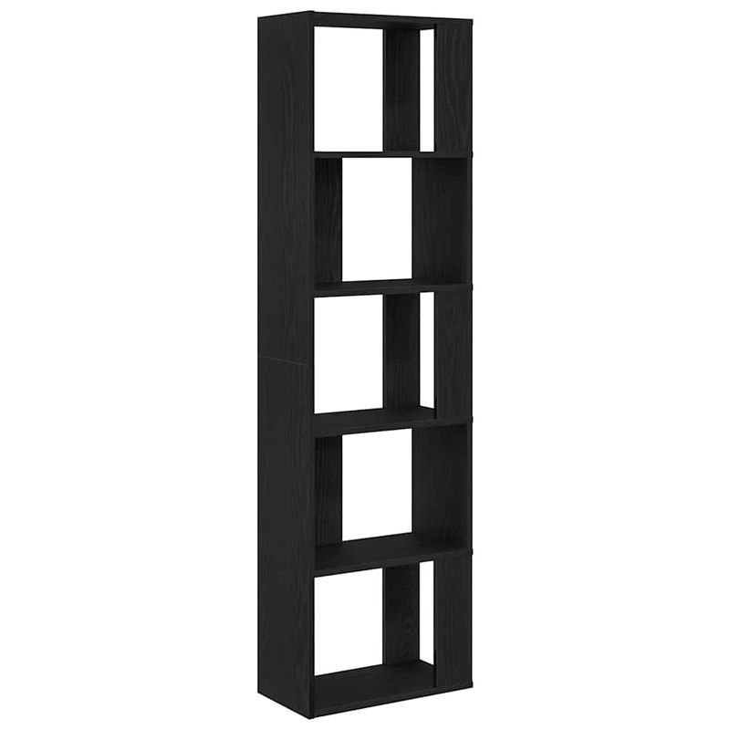 Casa si Gradina - Mobilier - Biblioteci si rafturi - Biblioteci - Dulap cu carti/Separator de camera Stejar negru Lemn prelucrat - Infinity.ro