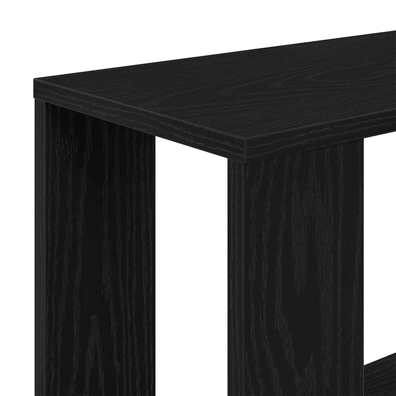 Casa si Gradina - Mobilier - Biblioteci si rafturi - Biblioteci - Dulap cu carti/Separator de camera Stejar negru Lemn prelucrat - Infinity.ro